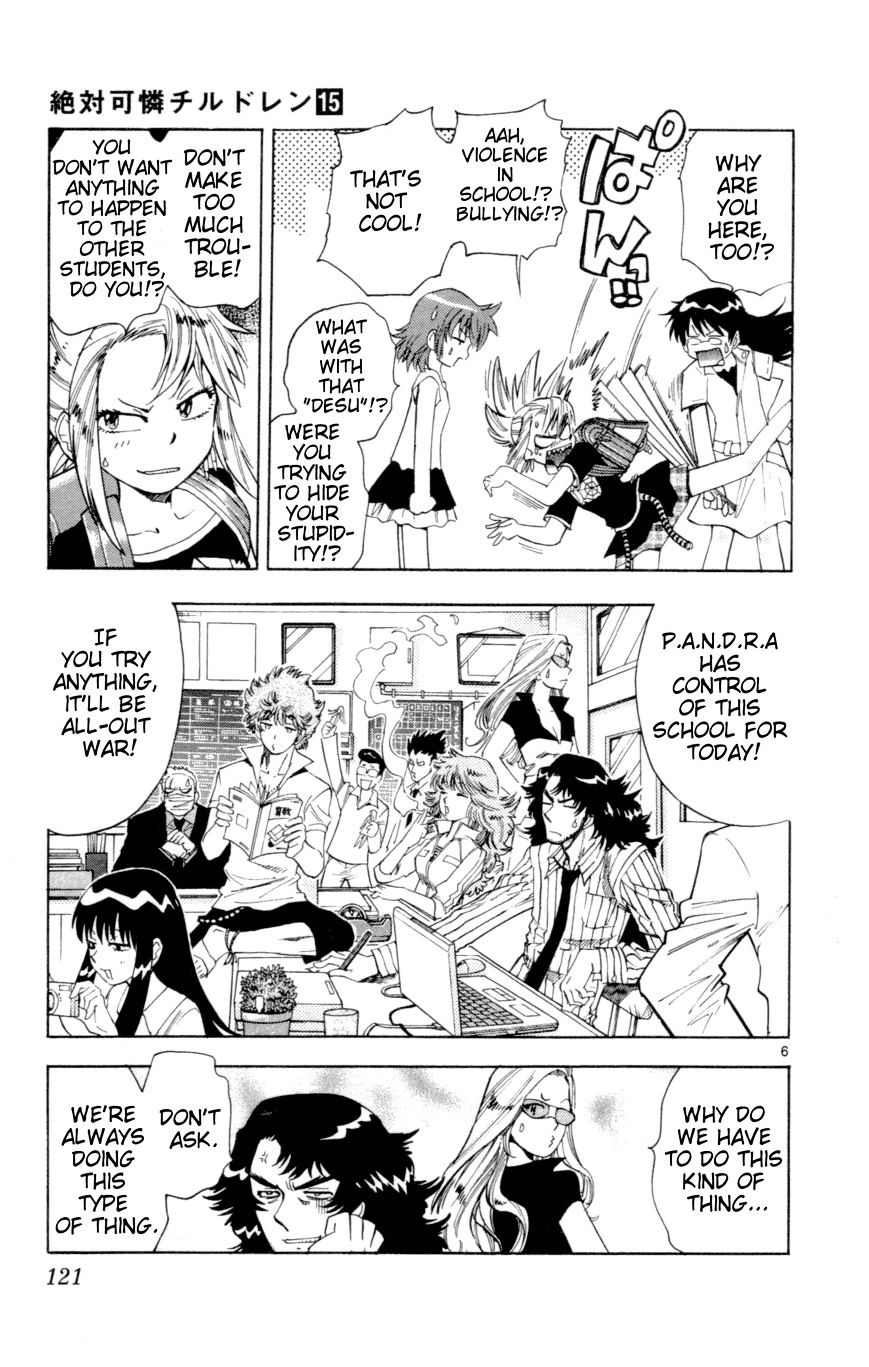 Zettai Karen Children chapter 134 page 7