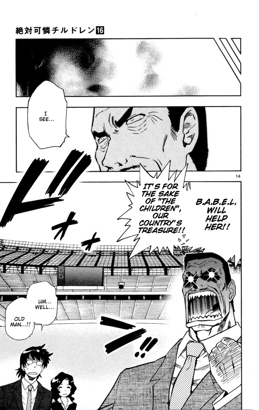 Zettai Karen Children chapter 140 page 15