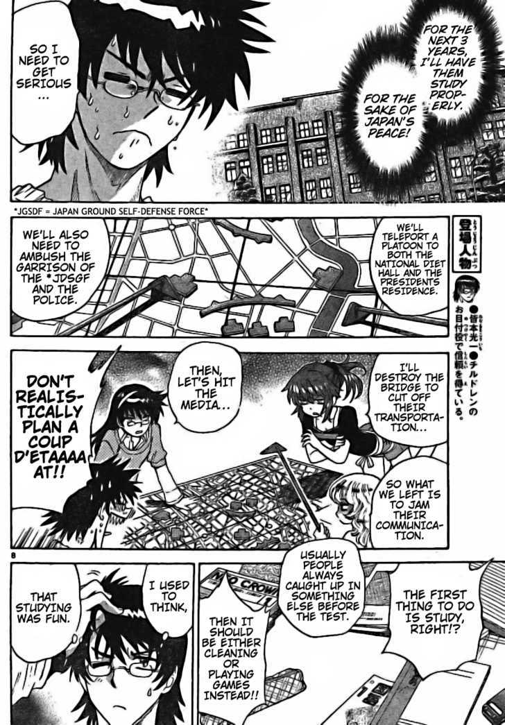 Zettai Karen Children chapter 172 page 8