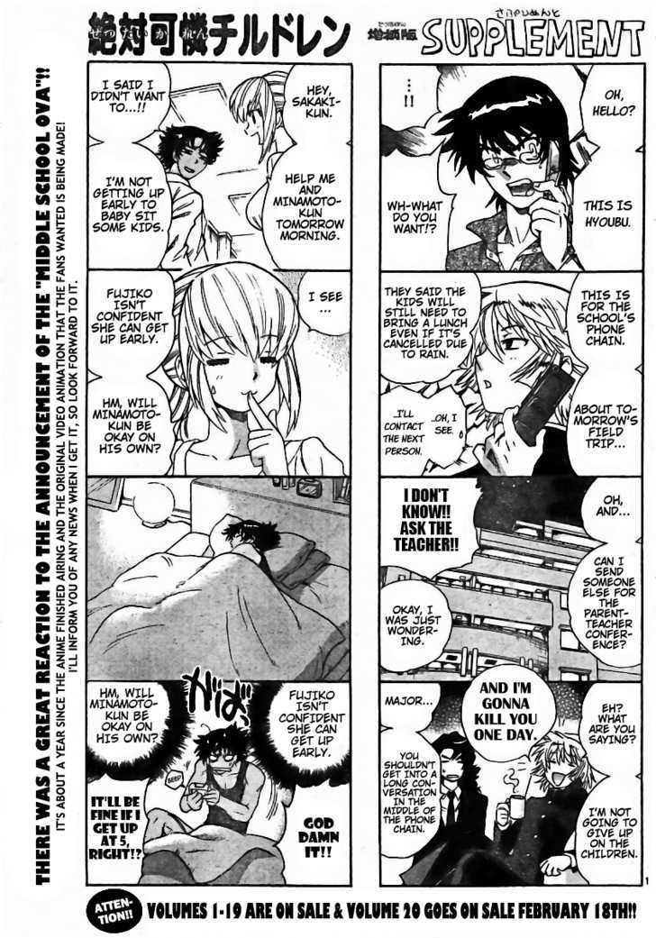 Zettai Karen Children chapter 201 page 1