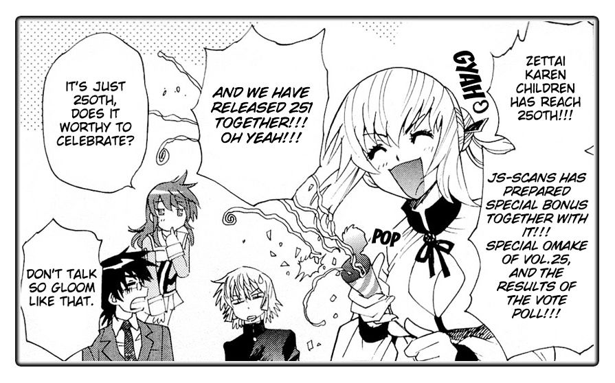 Zettai Karen Children chapter 250 page 1