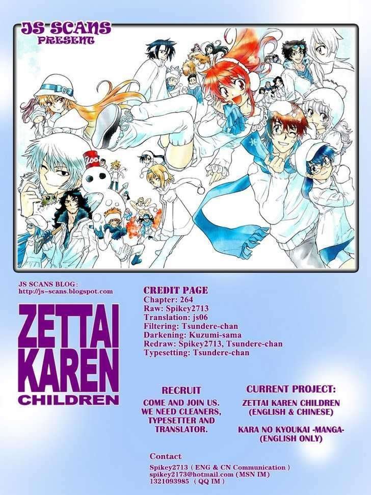 Zettai Karen Children chapter 264 page 19