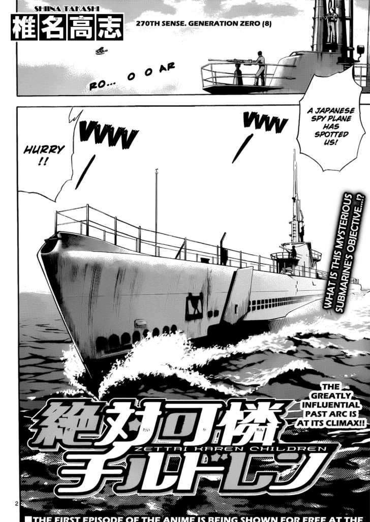 Zettai Karen Children chapter 270 page 2