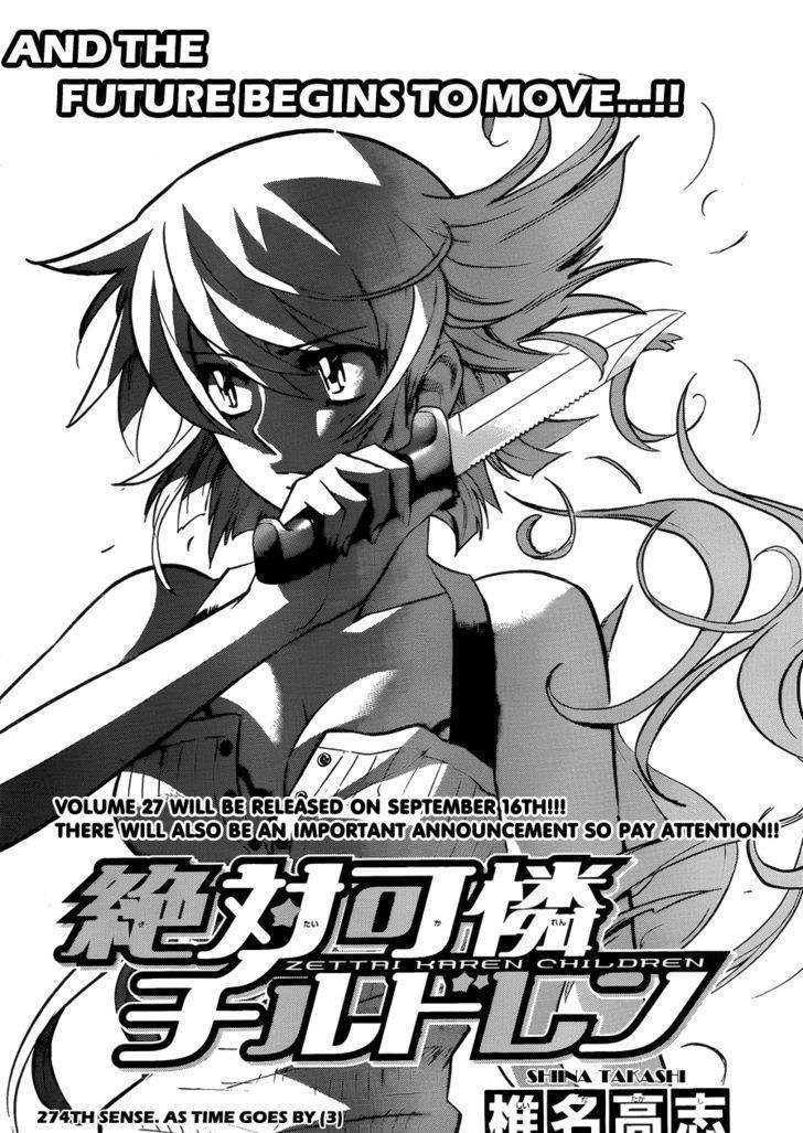 Zettai Karen Children chapter 274 page 2