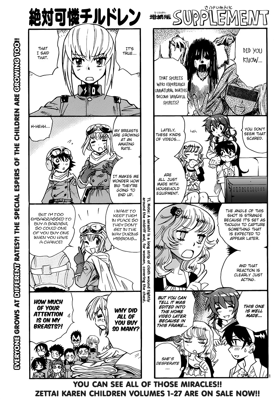 Zettai Karen Children chapter 275 page 1