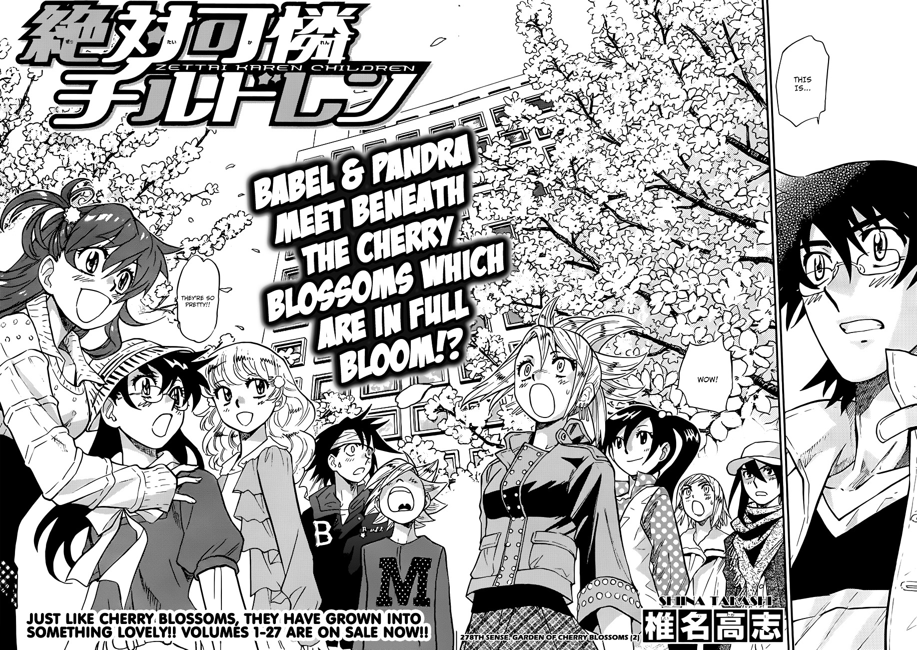 Zettai Karen Children chapter 278 page 3