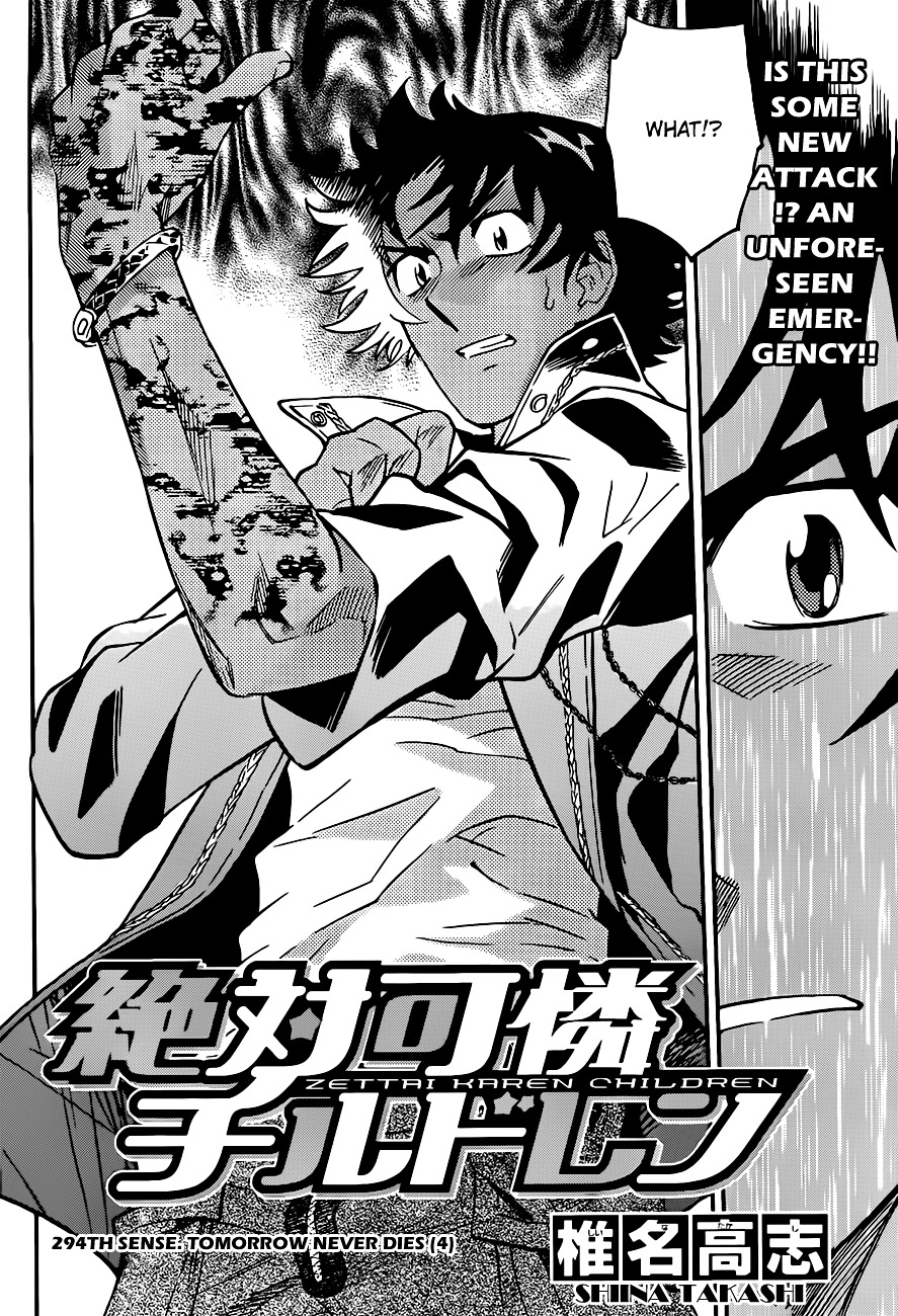 Zettai Karen Children chapter 294 page 2