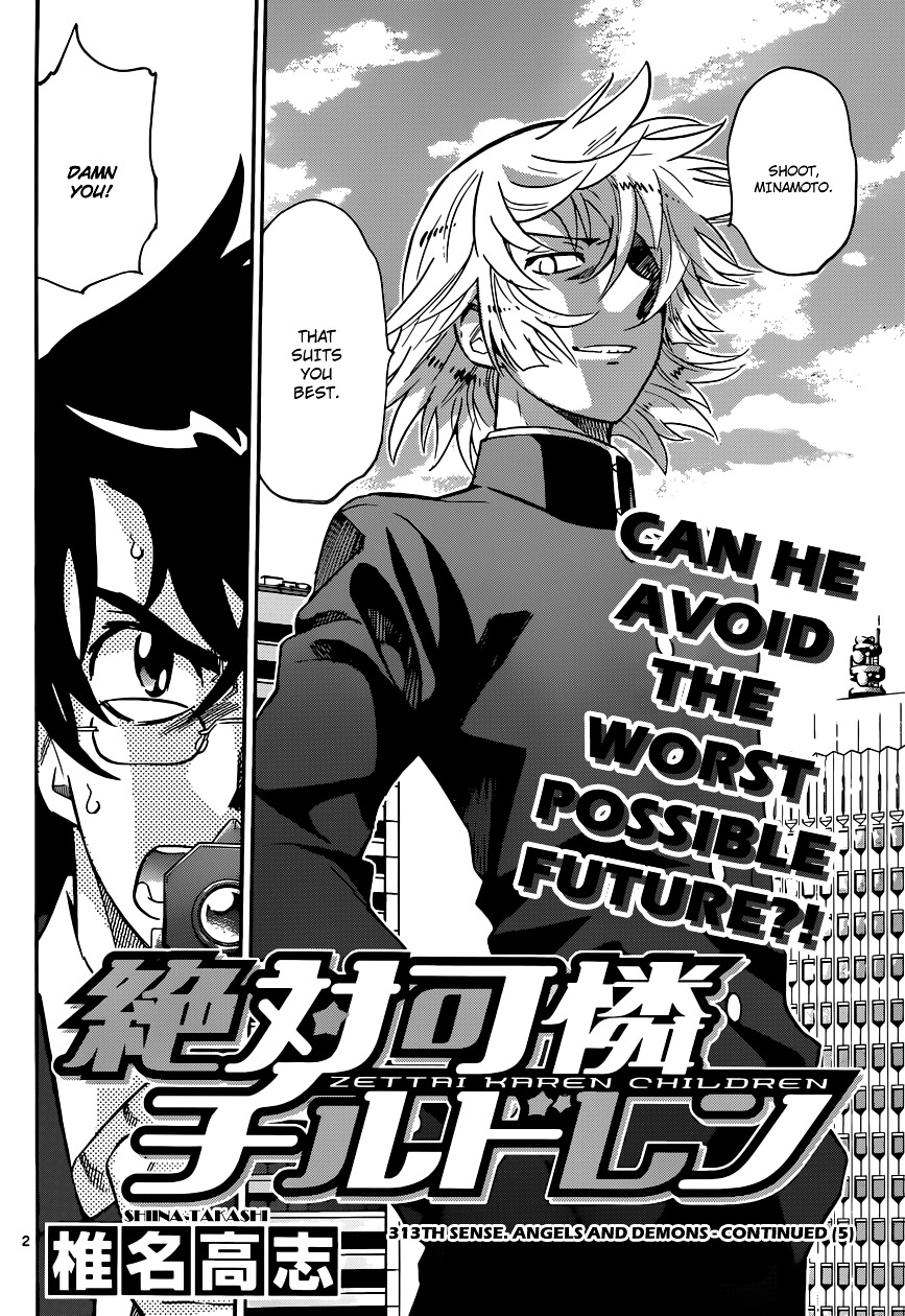 Zettai Karen Children chapter 313 page 3