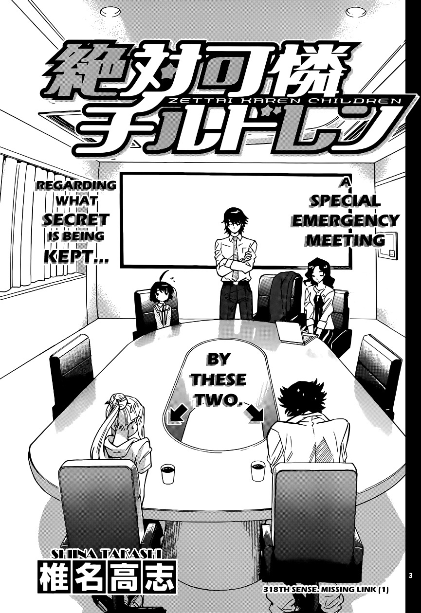 Zettai Karen Children chapter 318 page 4