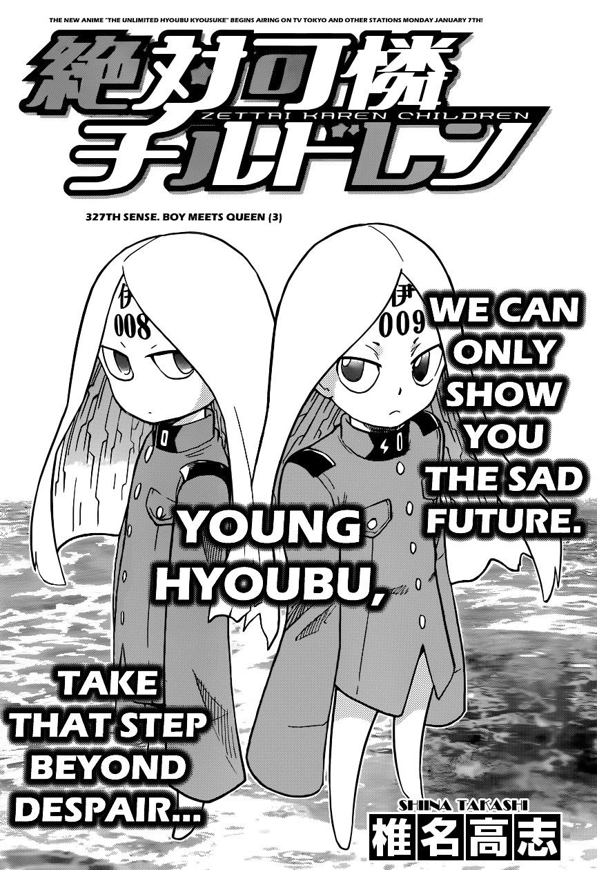 Zettai Karen Children chapter 327 page 4