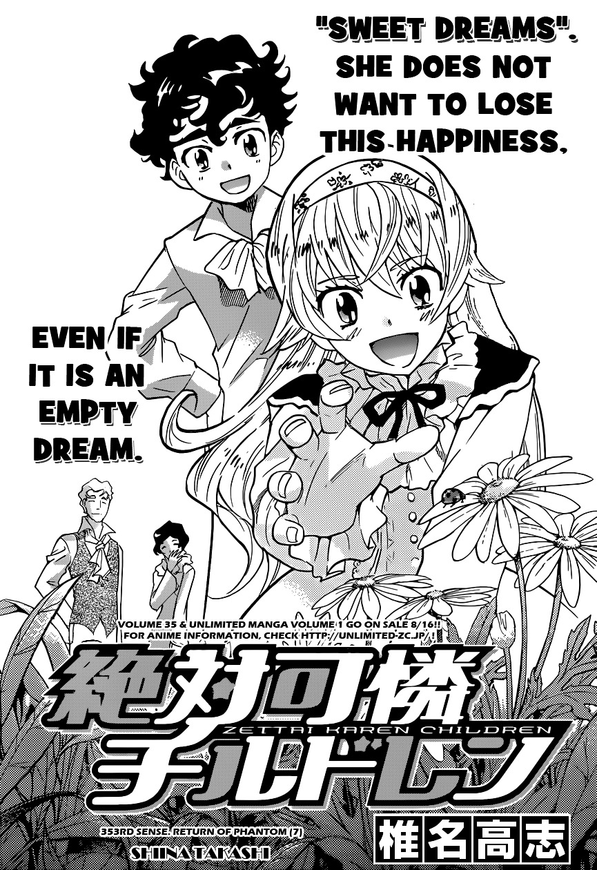 Zettai Karen Children chapter 353 page 1