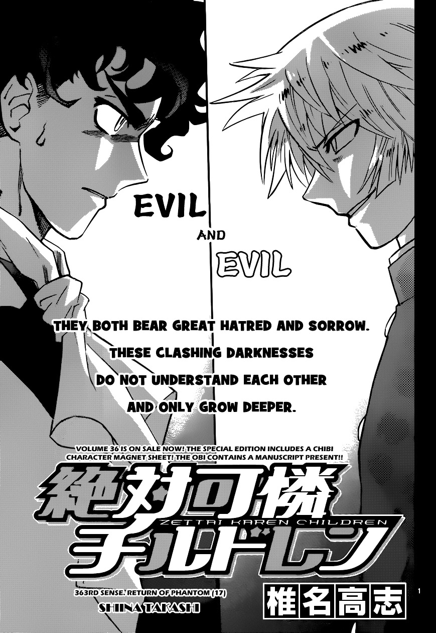 Zettai Karen Children chapter 363 page 1