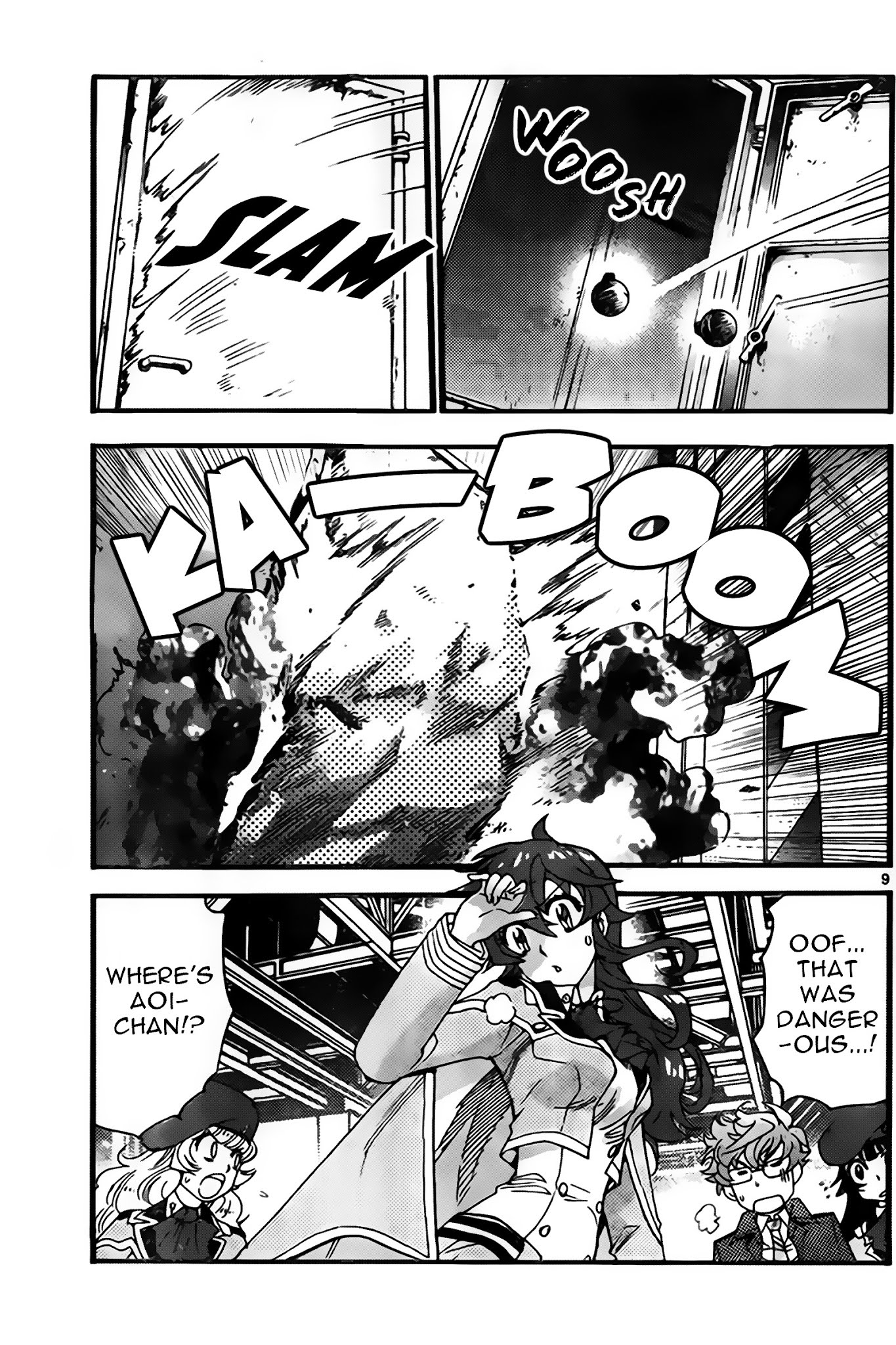 Zettai Karen Children chapter 443 page 9