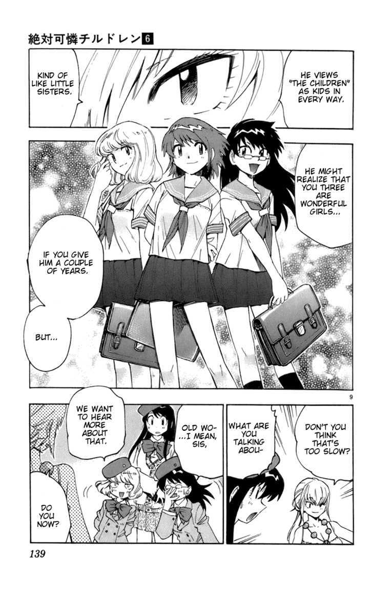 Zettai Karen Children chapter 46 page 9