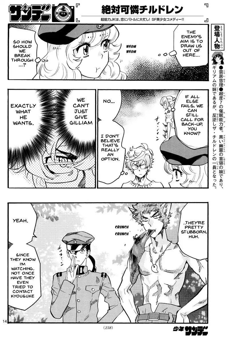 Zettai Karen Children chapter 485 page 14