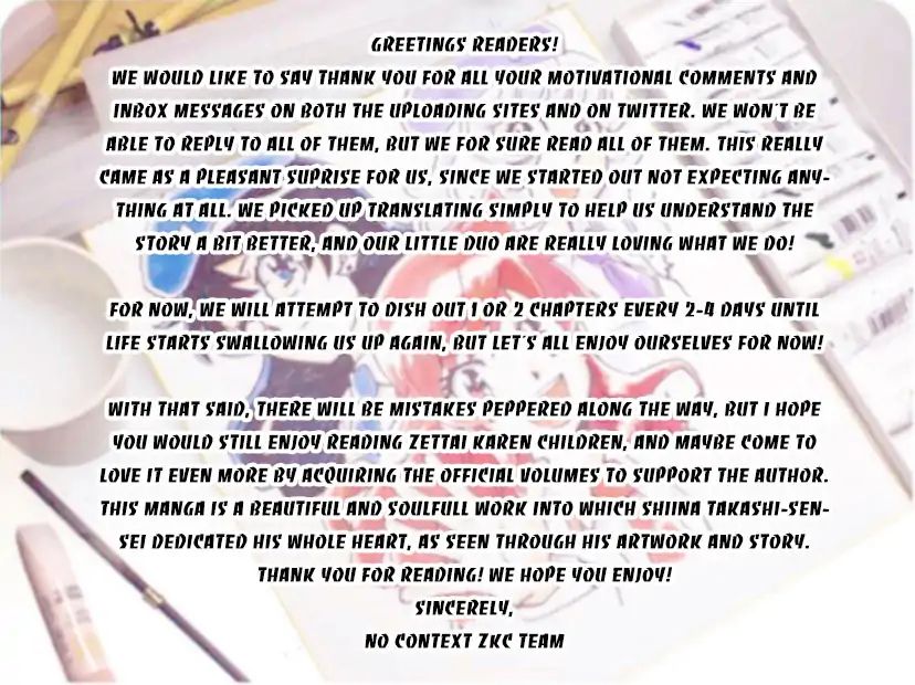 Zettai Karen Children chapter 485 page 19