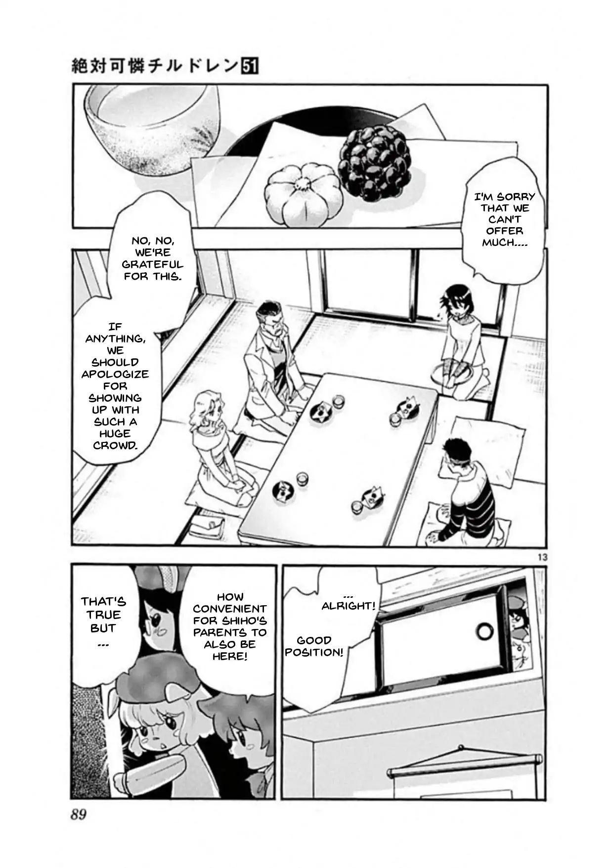 Zettai Karen Children chapter 491 page 13