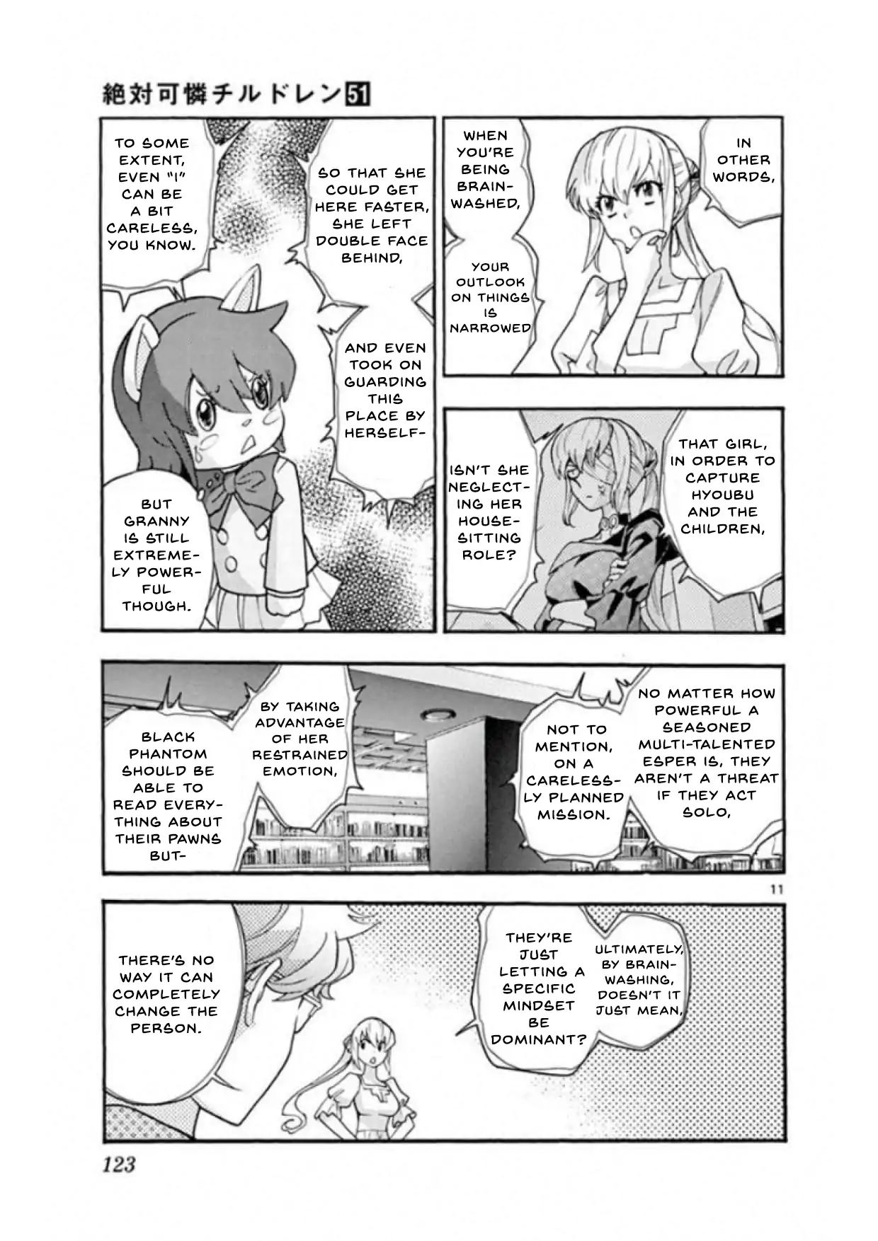 Zettai Karen Children chapter 493 page 11