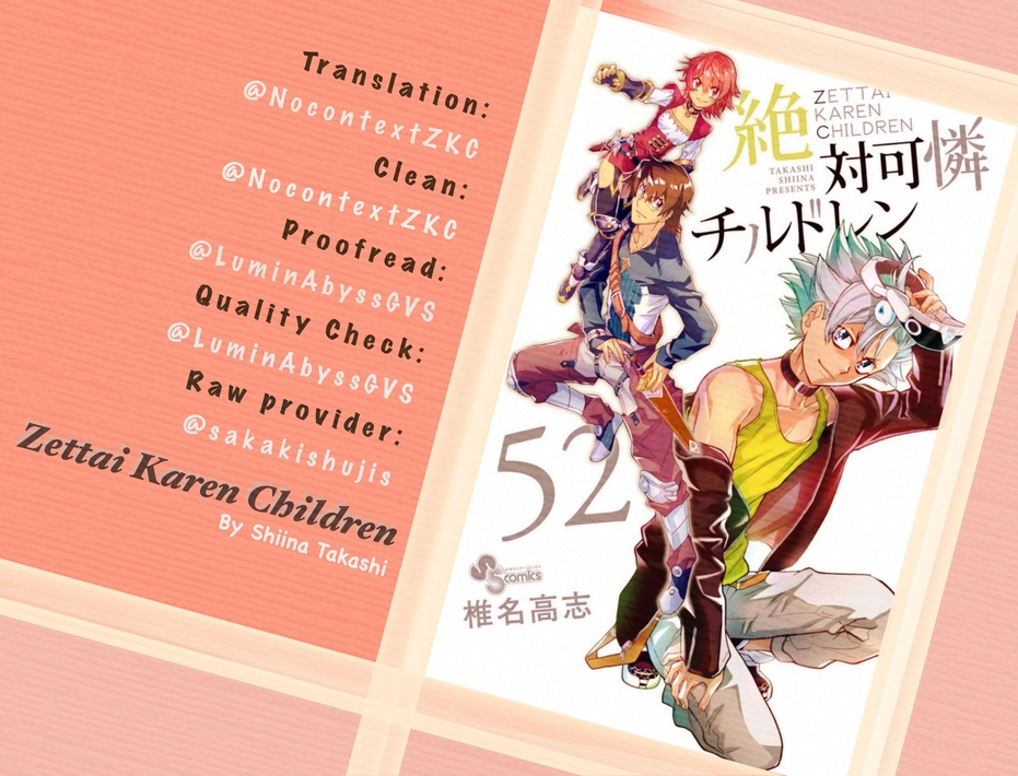 Zettai Karen Children chapter 500 page 27