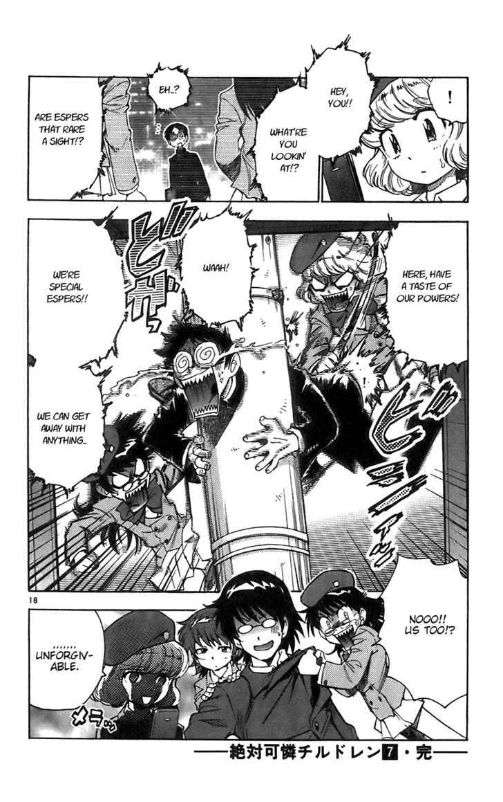 Zettai Karen Children chapter 58 page 18