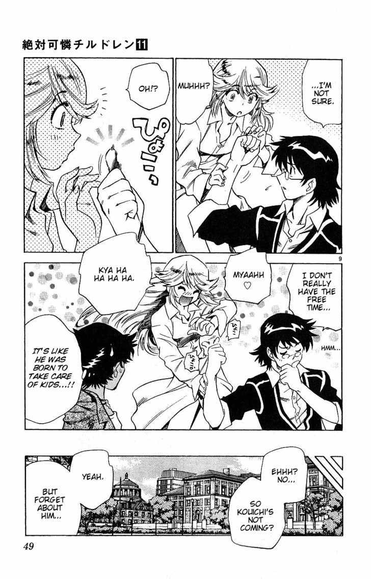 Zettai Karen Children chapter 91 page 9