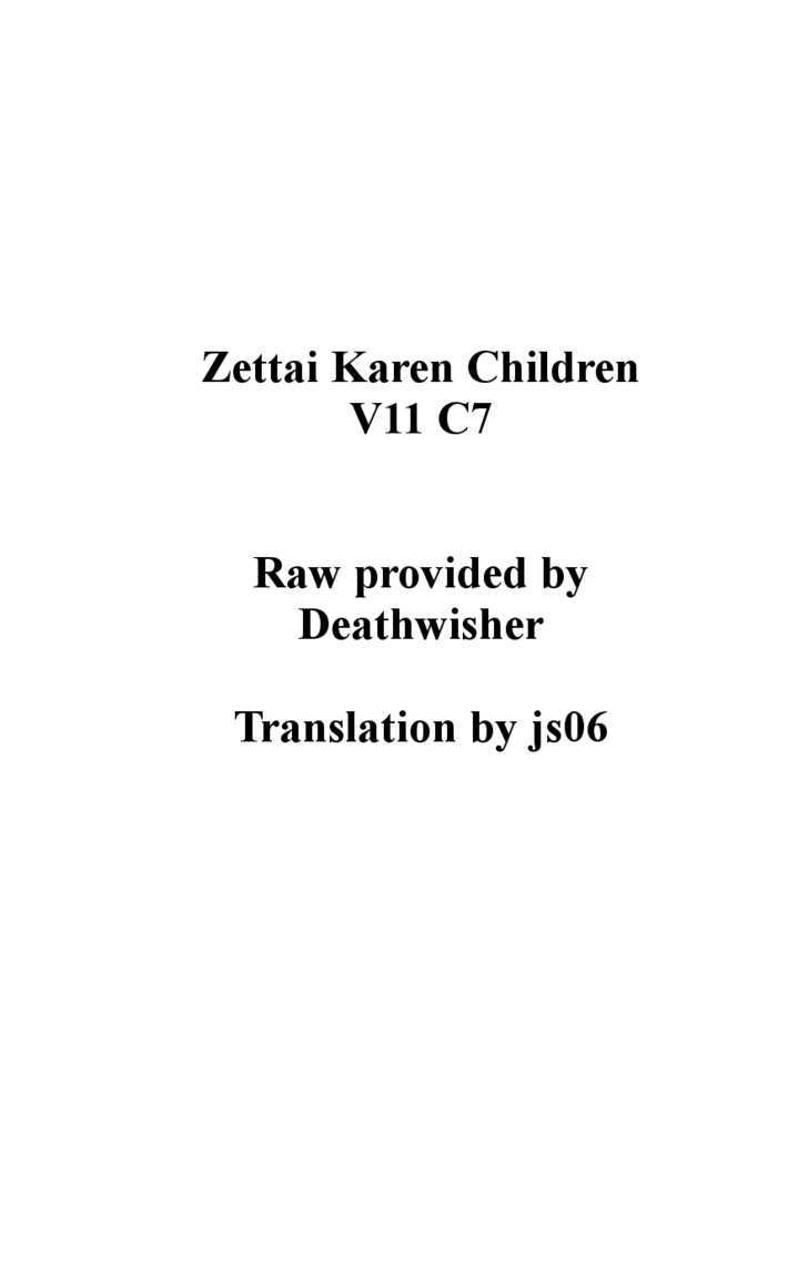 Zettai Karen Children chapter 95 page 19