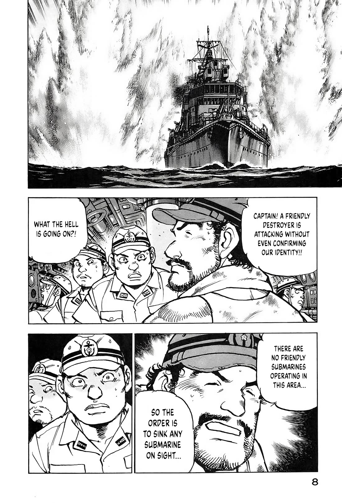 Zipang chapter 216 page 8