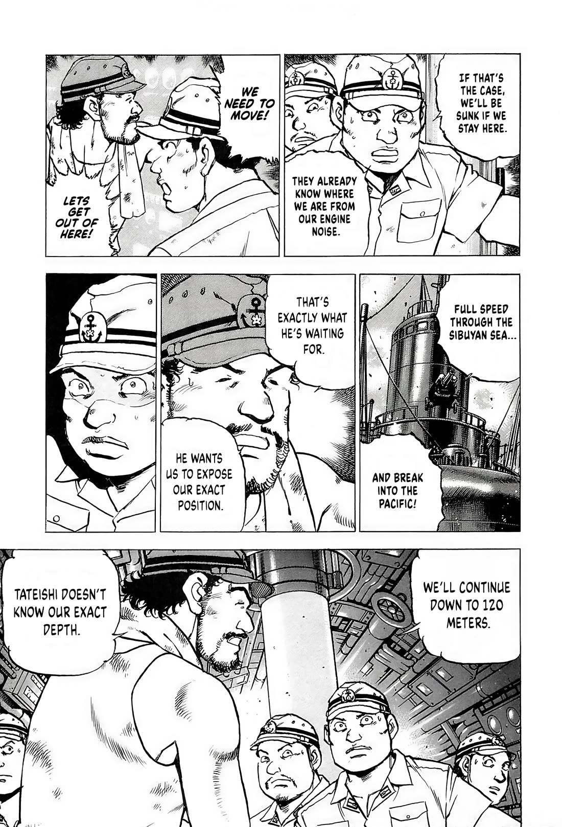 Zipang chapter 216 page 9