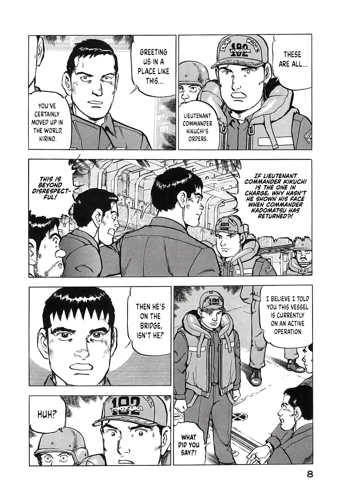 Zipang chapter 225 page 8