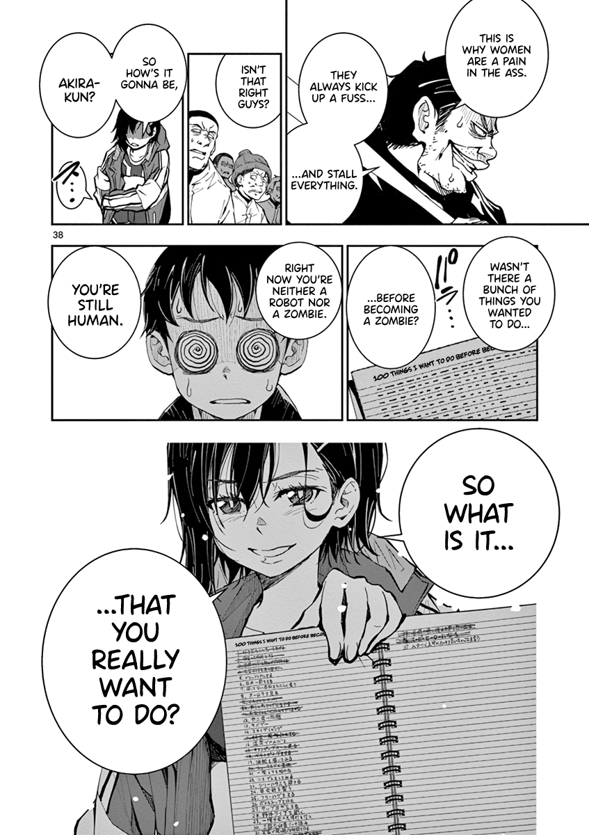 Zombie 100 ~Zombie ni Naru Made ni Shitai 100 no Koto~ chapter 10 page 38