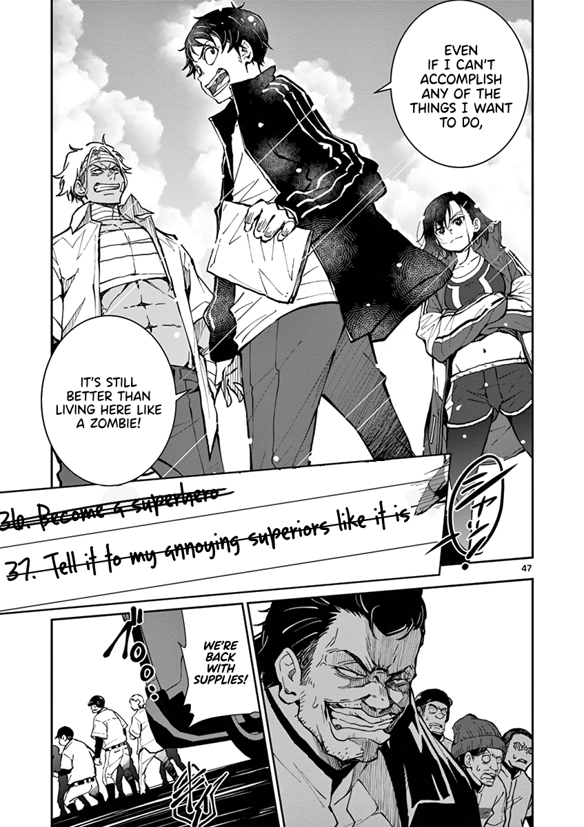 Zombie 100 ~Zombie ni Naru Made ni Shitai 100 no Koto~ chapter 10 page 46