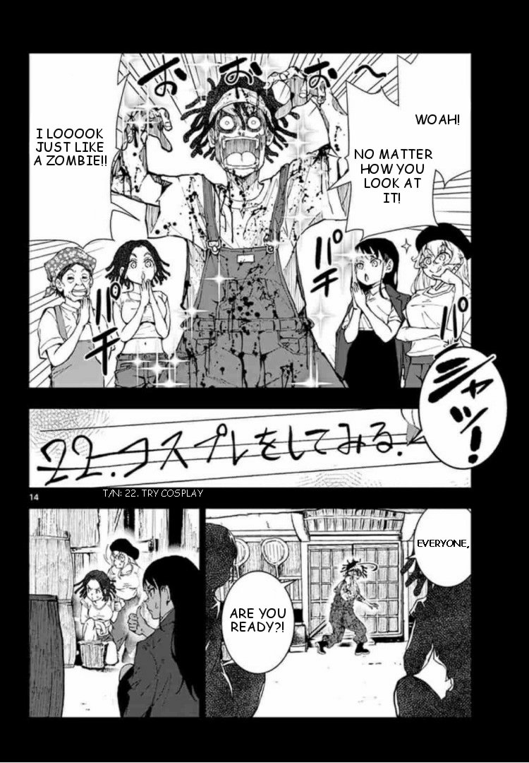 Zombie 100 ~Zombie ni Naru Made ni Shitai 100 no Koto~ chapter 21 page 14