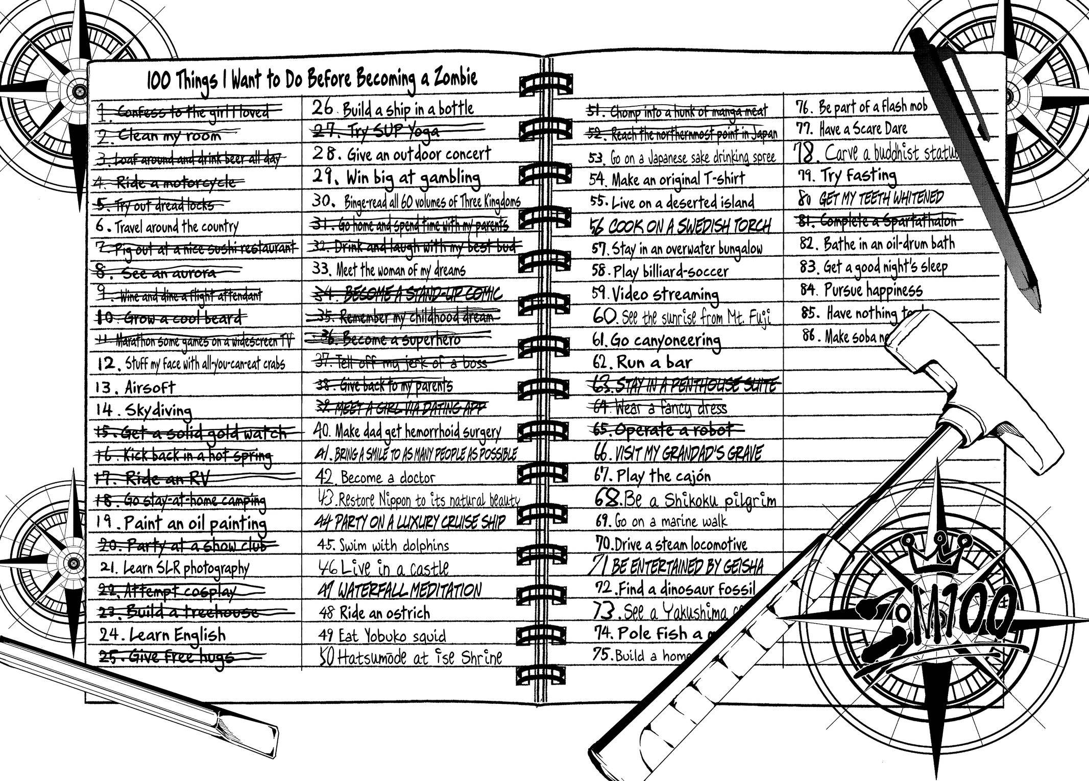 Zombie 100 ~Zombie ni Naru Made ni Shitai 100 no Koto~ chapter 27 page 3