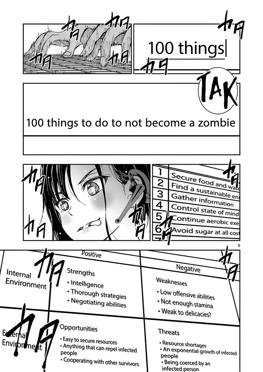Zombie 100 ~Zombie ni Naru Made ni Shitai 100 no Koto~ chapter 3.5 page 6