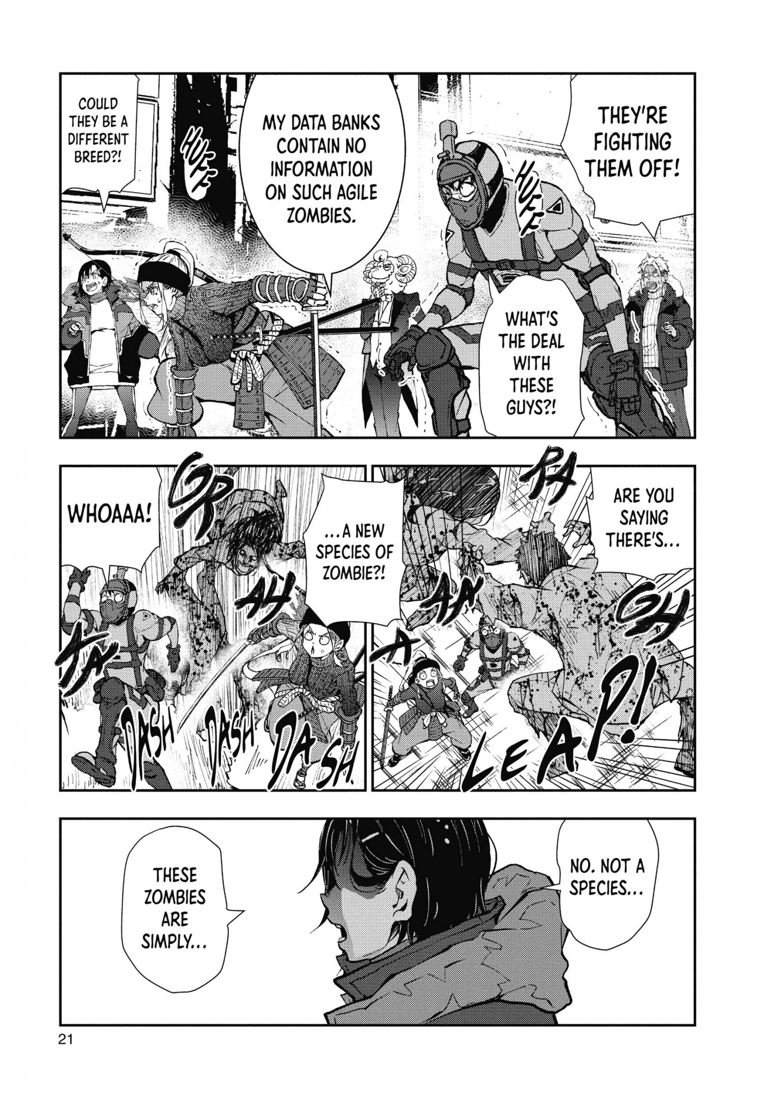 Zombie 100 ~Zombie ni Naru Made ni Shitai 100 no Koto~ chapter 31 page 21