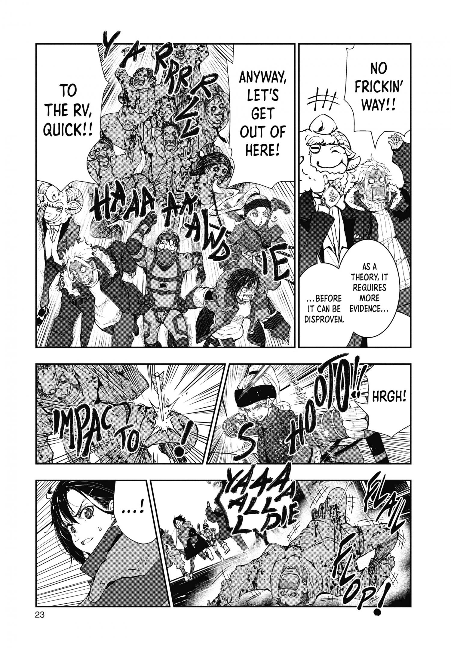 Zombie 100 ~Zombie ni Naru Made ni Shitai 100 no Koto~ chapter 31 page 23