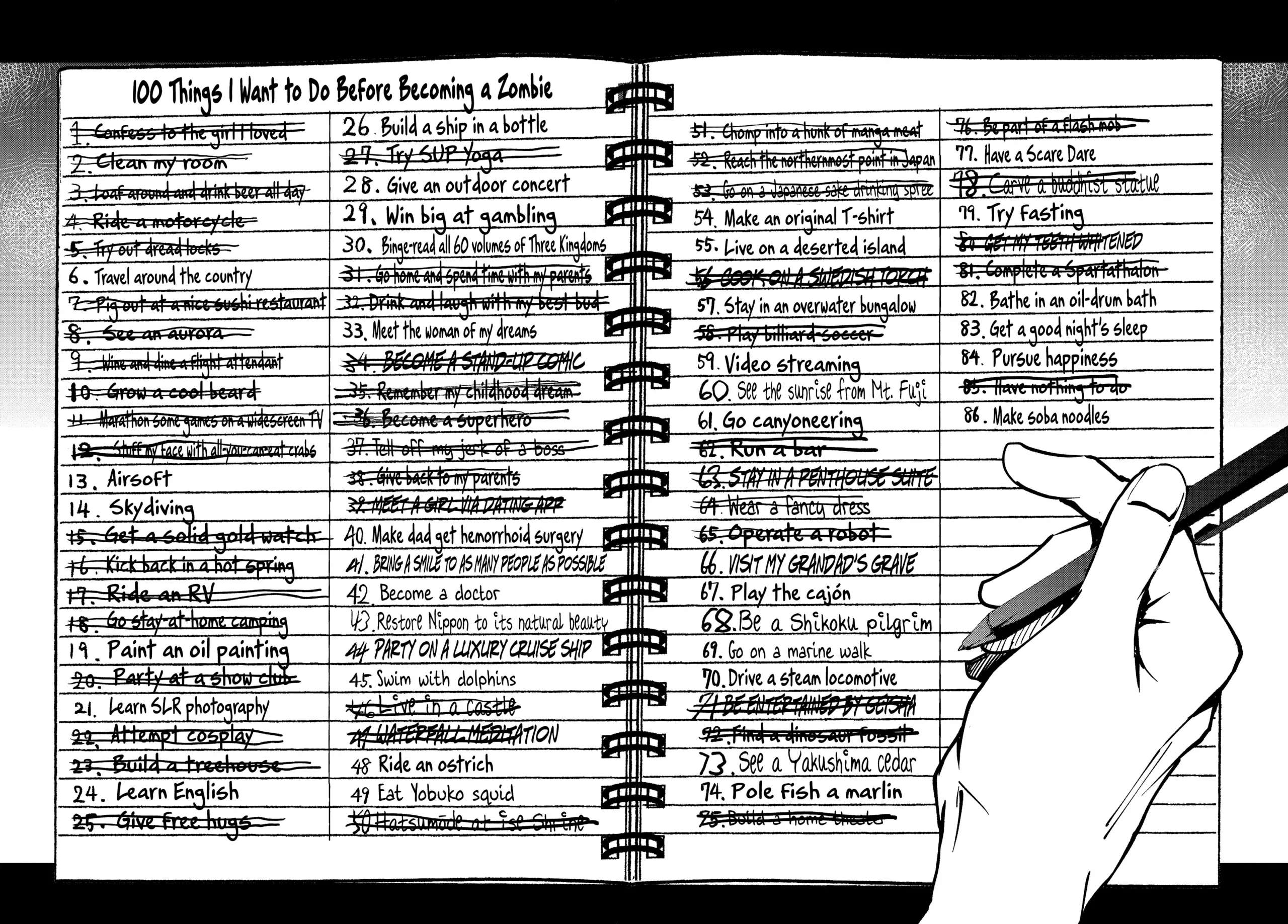 Zombie 100 ~Zombie ni Naru Made ni Shitai 100 no Koto~ chapter 38 page 3