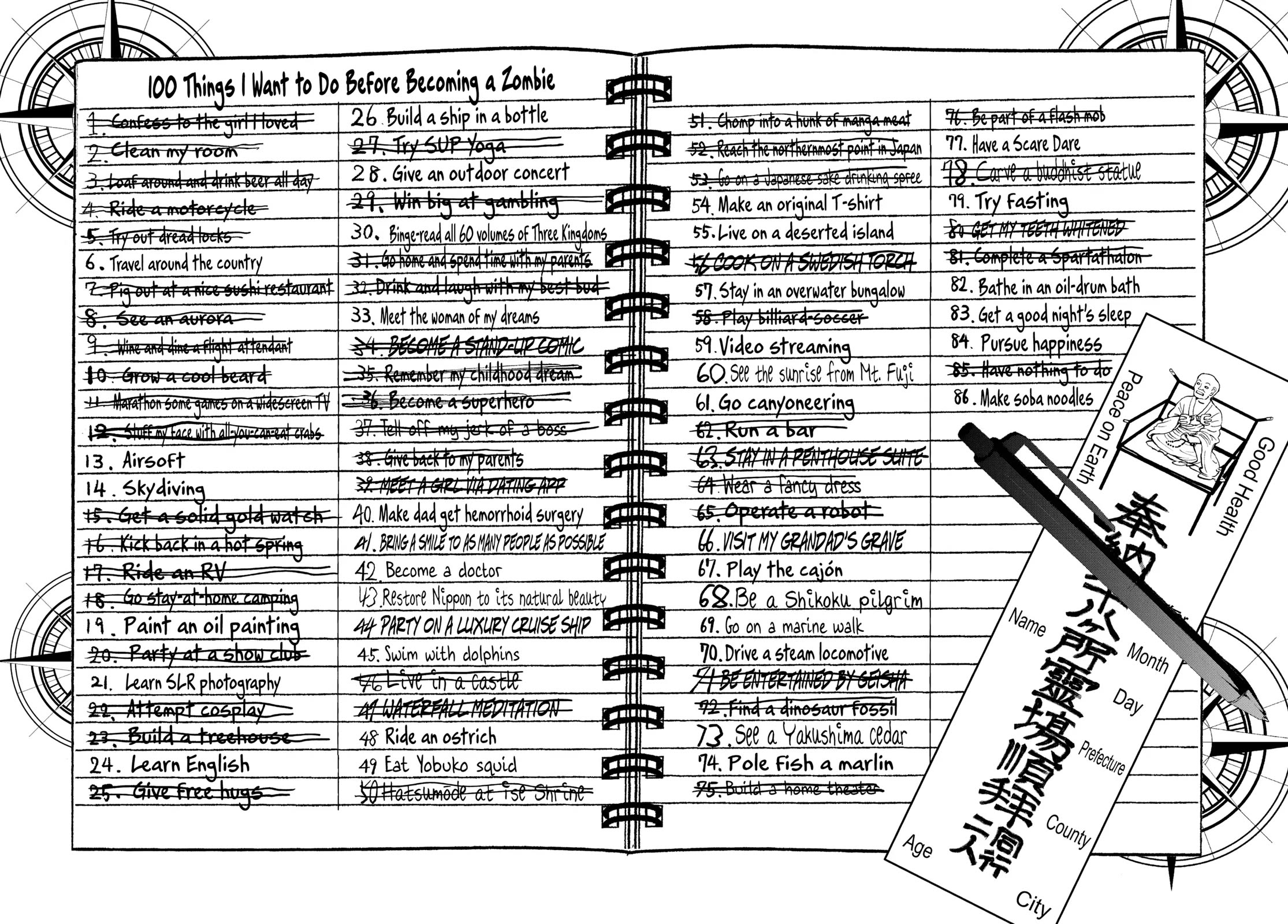 Zombie 100 ~Zombie ni Naru Made ni Shitai 100 no Koto~ chapter 39 page 3