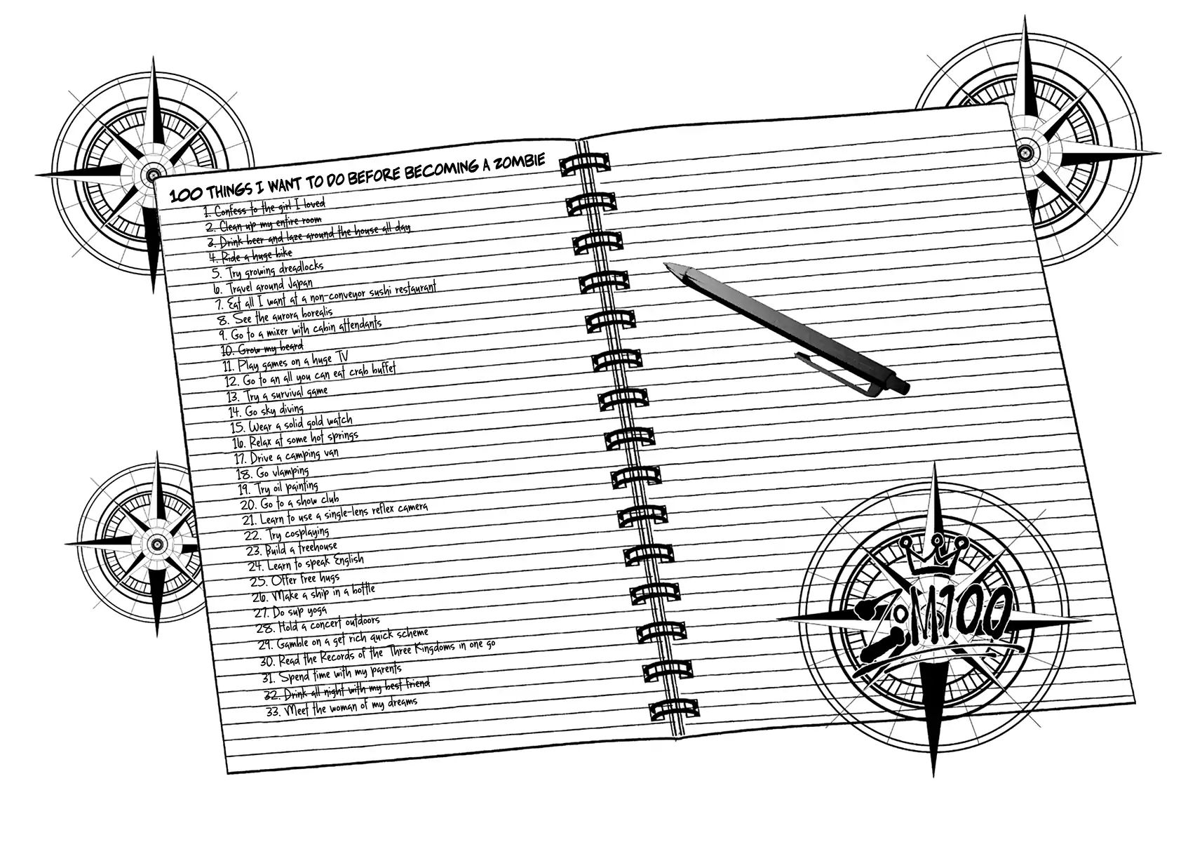 Zombie 100 ~Zombie ni Naru Made ni Shitai 100 no Koto~ chapter 4 page 4