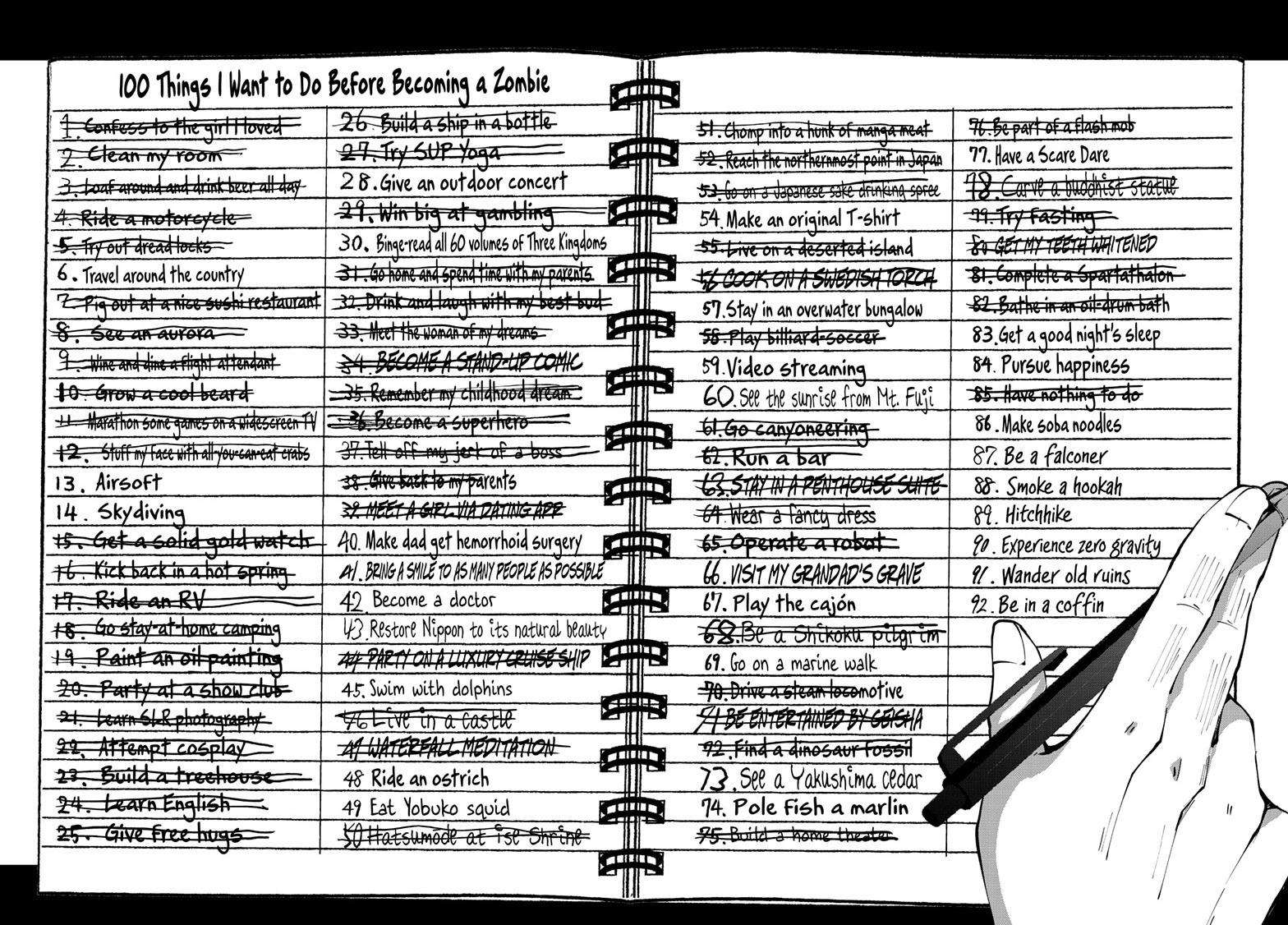 Zombie 100 ~Zombie ni Naru Made ni Shitai 100 no Koto~ chapter 47 page 33