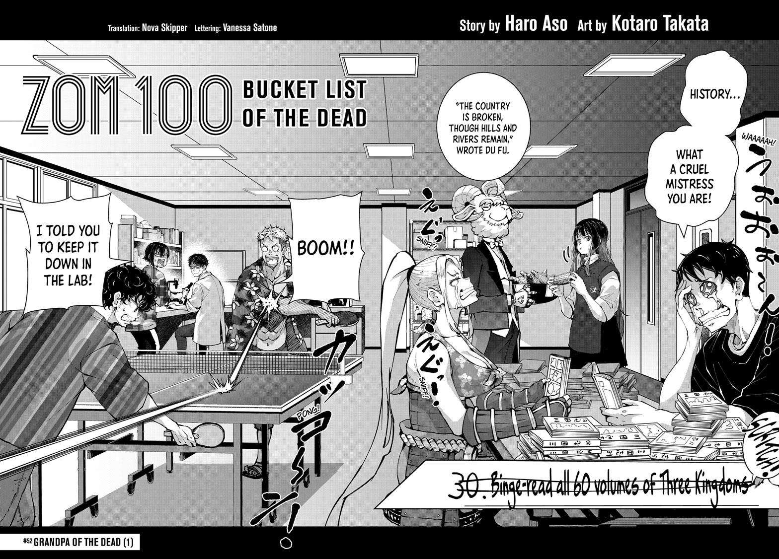 Zombie 100 ~Zombie ni Naru Made ni Shitai 100 no Koto~ chapter 52 page 3