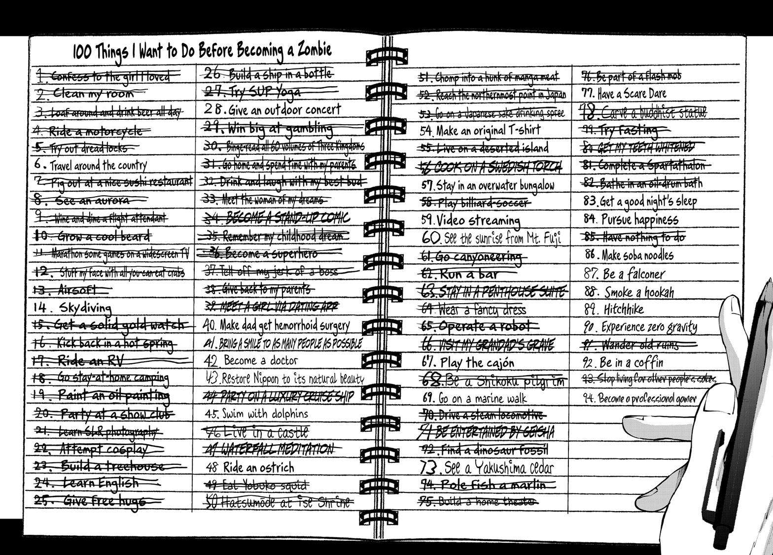 Zombie 100 ~Zombie ni Naru Made ni Shitai 100 no Koto~ chapter 55 page 8