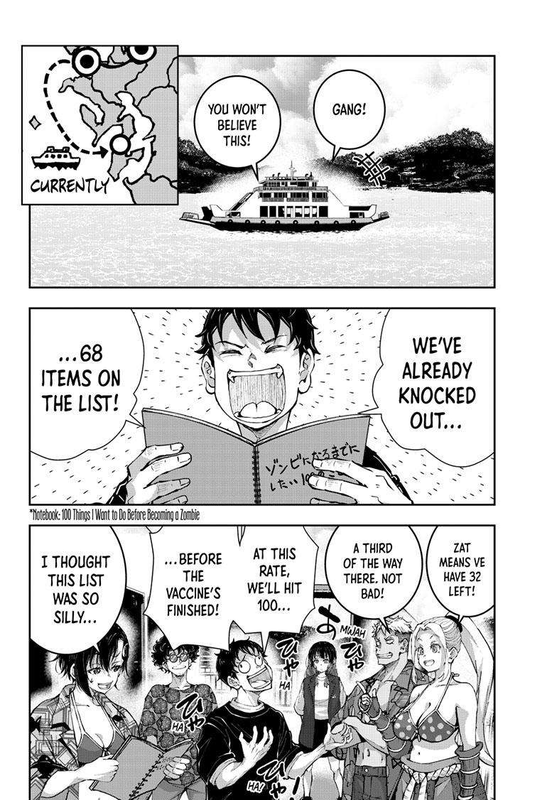 Zombie 100 ~Zombie ni Naru Made ni Shitai 100 no Koto~ chapter 55 page 9