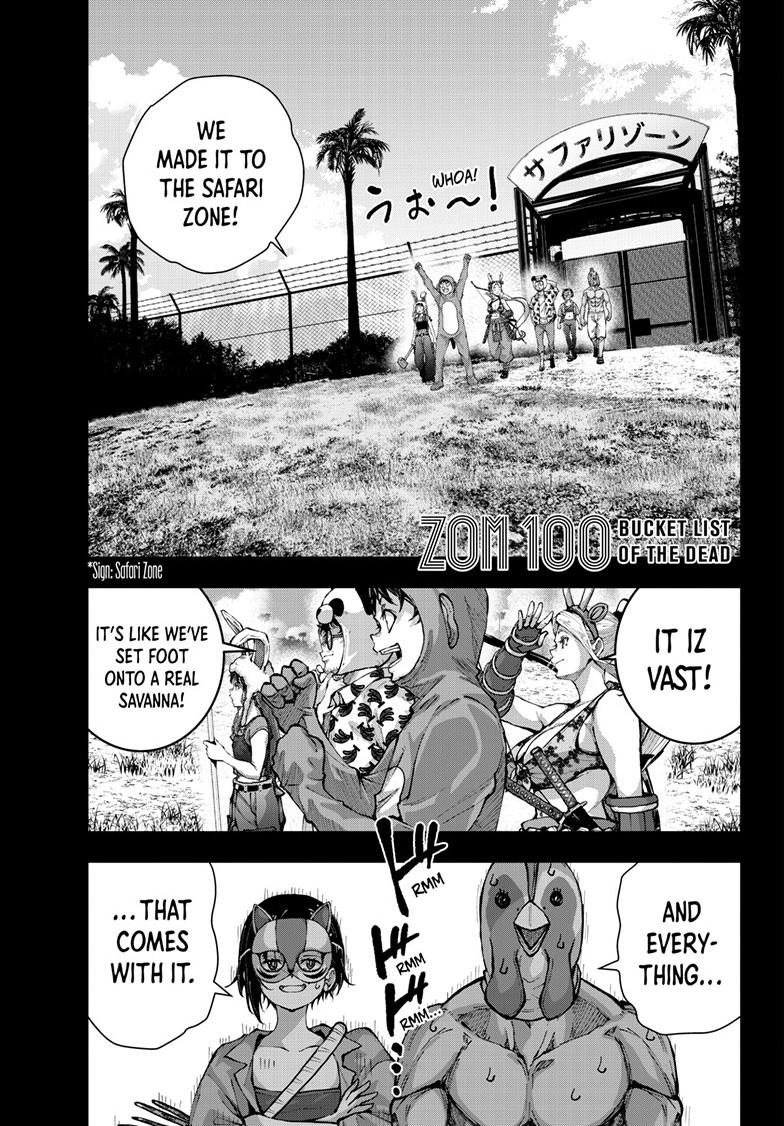 Zombie 100 ~Zombie ni Naru Made ni Shitai 100 no Koto~ chapter 72 page 1