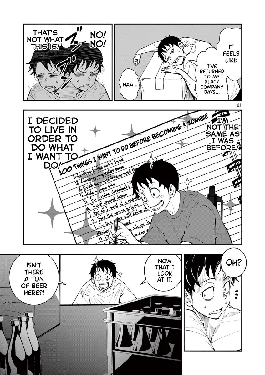 Zombie 100 ~Zombie ni Naru Made ni Shitai 100 no Koto~ chapter 9 page 22