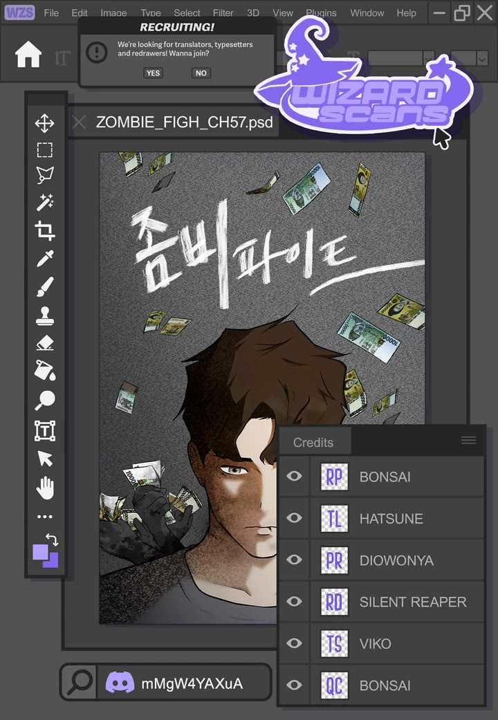 Zombie Fight chapter 57 page 1