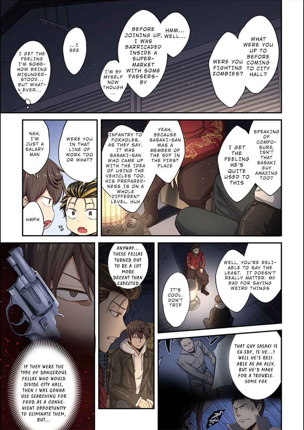 Zombie no Afureta Sekai Ore Dake ga Osowarenai chapter 13 page 14