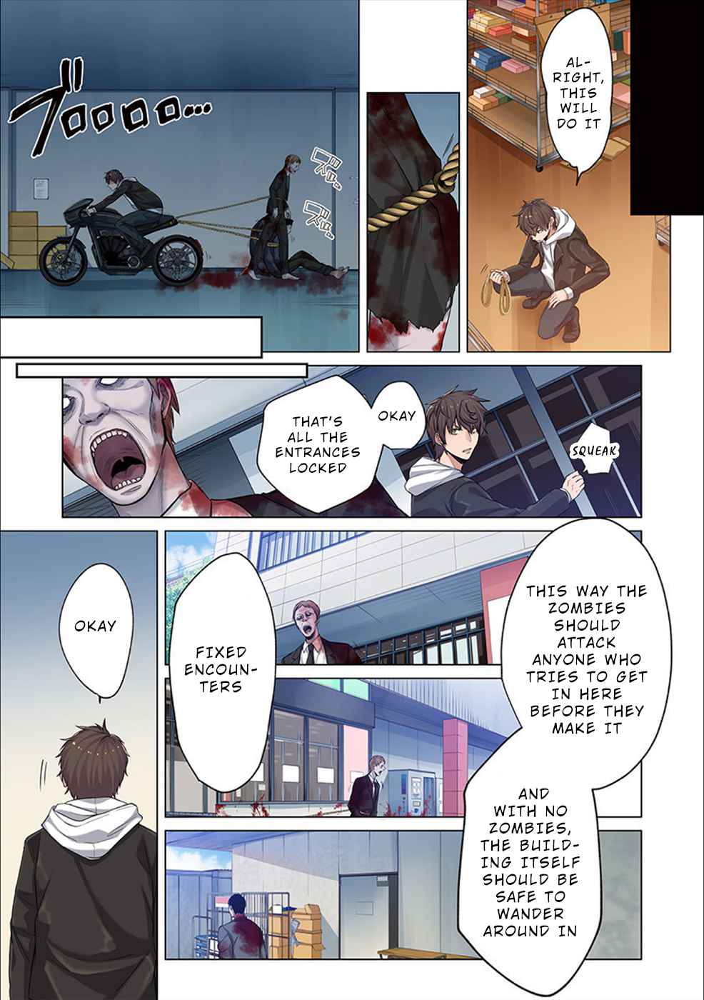 Zombie no Afureta Sekai Ore Dake ga Osowarenai chapter 4 page 4